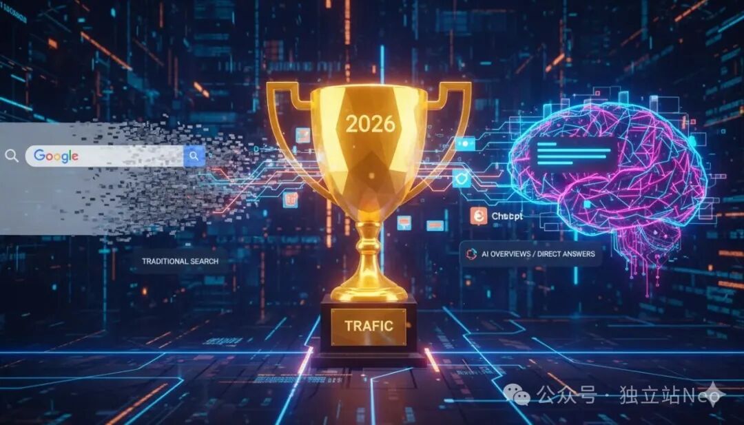 流量新战场AEO与GEO,2026你的独立站准备好了吗?
